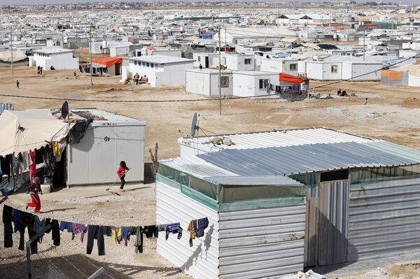 Zaatari, camp jordanien de réfugiés Zaatari, camp jordanien de réfugiés - Sputnik Afrique