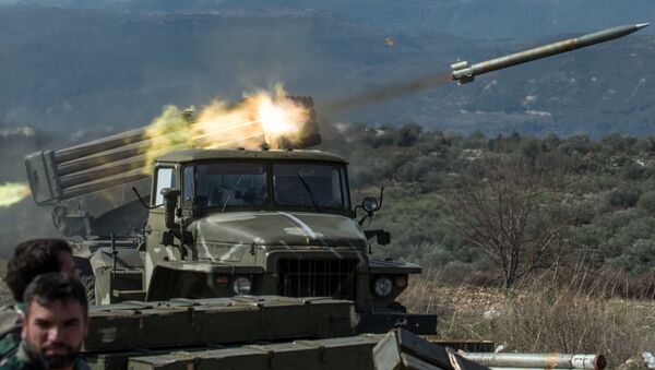 Lance-roquettes multiples Grad de l'armée syrienne - Sputnik Afrique