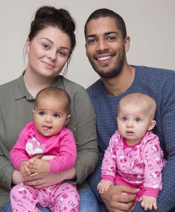 Les jumelles Myla et Anaya - Sputnik Afrique