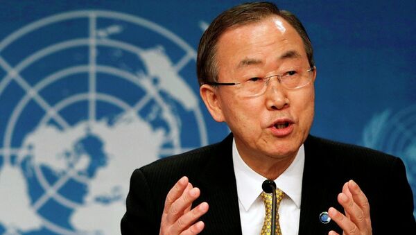 United Nations Secretary-General Ban Ki-Moon - Sputnik Afrique
