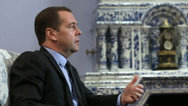 Интервью премьер-министра РФ Д. Медведева немецкой газете Хандельсблатт - Sputnik Afrique
