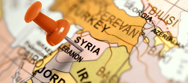 Karta över Mellanöstern - Sputnik Afrique