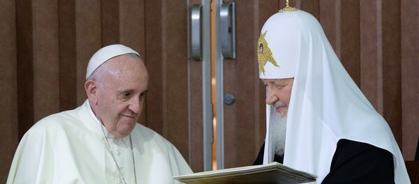 Patriarche Kirill et pape François - Sputnik Afrique