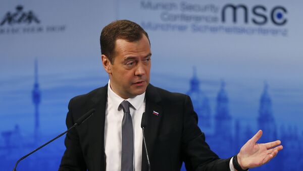 Dmitri Medvedev à Munich - Sputnik Afrique