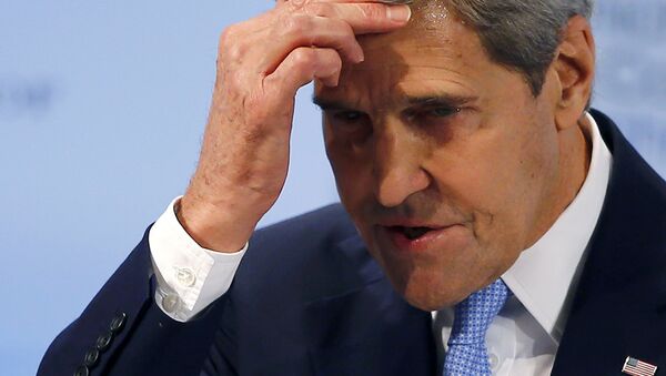 Le secrétaire d'Etat américain John Kerry lors de la Conférence de Munich sur la sécurité - Sputnik Afrique
