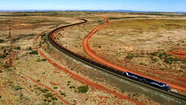 Le train en Australie. Photo d'archives - Sputnik Afrique