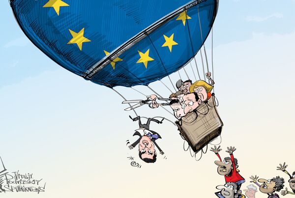 Bruxelles donne trois mois à la Grèce pour sécuriser ses frontières - Sputnik Afrique