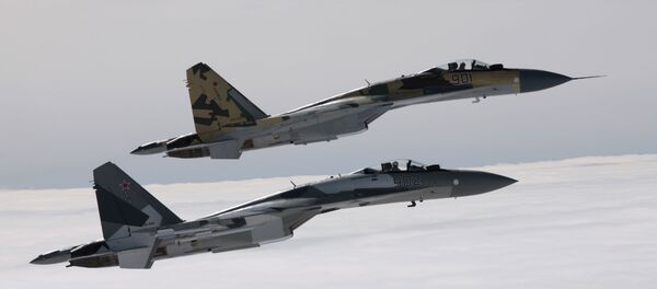 Des chasseurs russes Su-35 - Sputnik Afrique