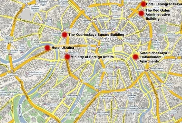 Les gratte-ciel staliniens de Moscou  - Sputnik Afrique