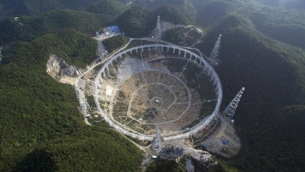 Chine: construction d’un radiotélescope géant - Sputnik Afrique