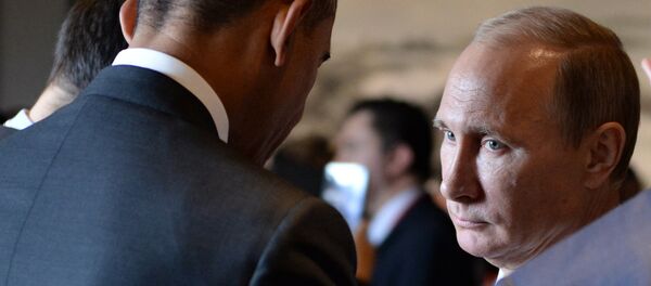 Vladimir Poutine et Barack Obama - Sputnik Afrique