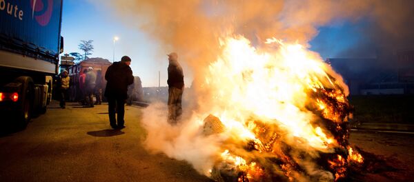 Nouvelle démonstration de force des agriculteurs mercredi à Rennes - Sputnik Afrique