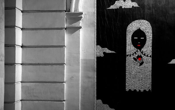 Street-art de Fred le Chevalier Street-art de Fred le Chevalier - Sputnik Afrique