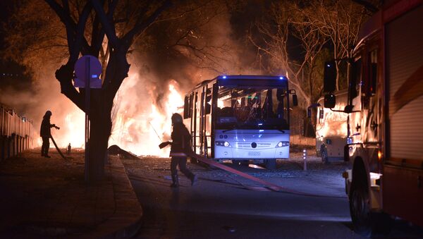 Heftige Explosion in türkischer Hauptstadt Ankara - Sputnik Afrique