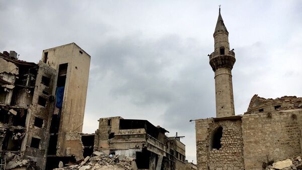 Old Town destruction in Aleppo. - Sputnik Afrique