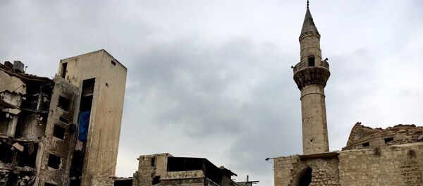 Old Town destruction in Aleppo. Old Town destruction in Aleppo. - Sputnik Afrique