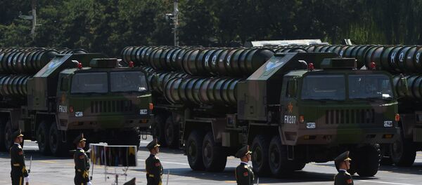 Sistemas de misiles antiaéreos chinos HQ-9 - Sputnik Afrique