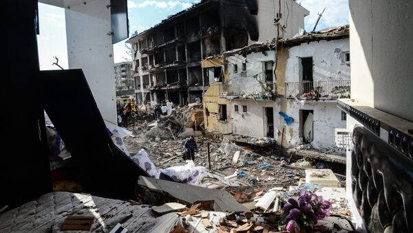 Kurdistan, bâtiments détruits - Sputnik Afrique