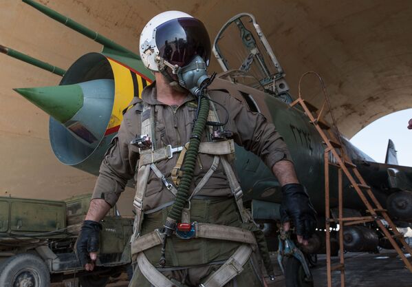 La base des forces aériennes syriennes dans la province de Homs - Sputnik Afrique
