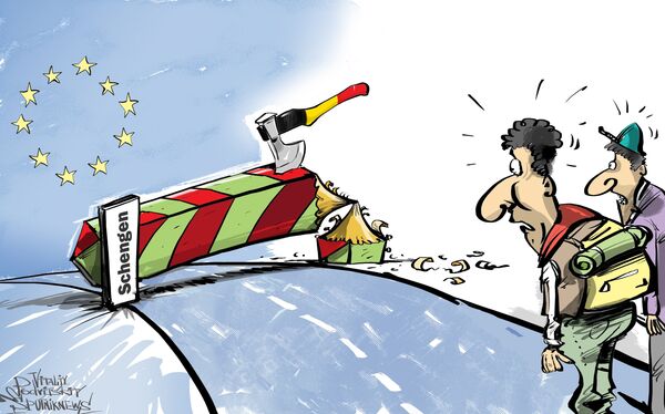 La Belgique rétablit des contrôles à sa frontière avec la France  - Sputnik Afrique