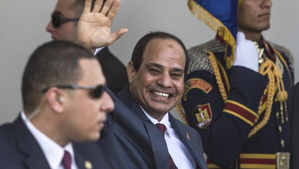 Président égyptien Abdel Fattah al-Sisi - Sputnik Afrique