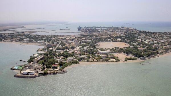 An aerial view of Djibouti - Sputnik Afrique