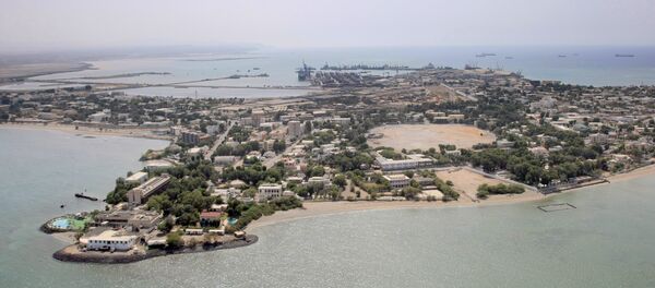 An aerial view of Djibouti - Sputnik Afrique