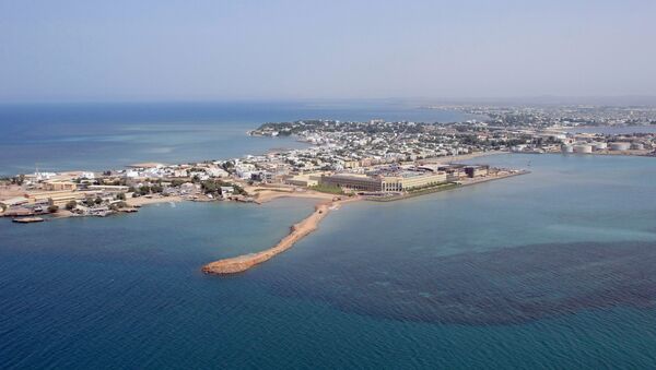 Une vue aérienne de Djibouti - Sputnik Afrique