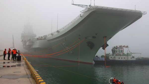 Le porte-avions chinois Liaoning - Sputnik Afrique