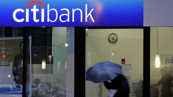 Une succursale de  Citibank - Sputnik Afrique