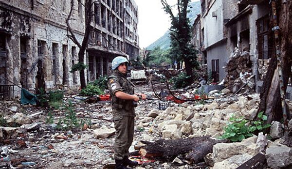 Un long écho des bombardements de la Bosnie - Sputnik Afrique
