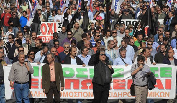 La grève des cheminots grecs va durer au moins cinq jours - Sputnik Afrique