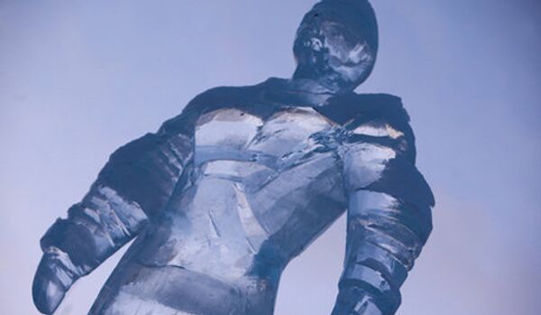 Le festival international de sculpture de glace «Europe-Asie» s’est achevé à Ekaterinbourg - Sputnik Afrique