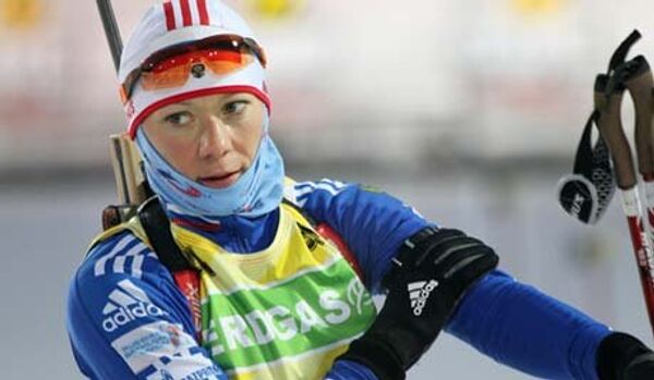 Coupe du monde de biathlon : Olga Zaitseva s'impose au 15 km - Sputnik Afrique