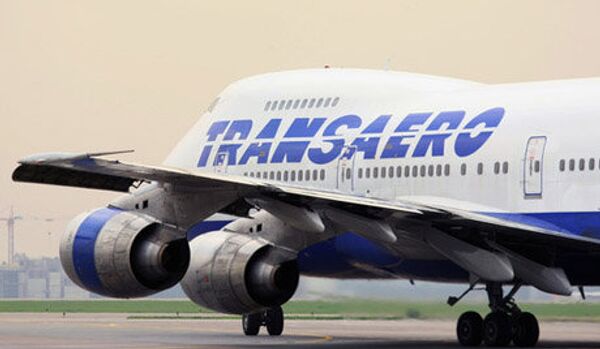 L’avion de la compagnie Transaero avec les touristes russes a quitté Tunis - Sputnik Afrique