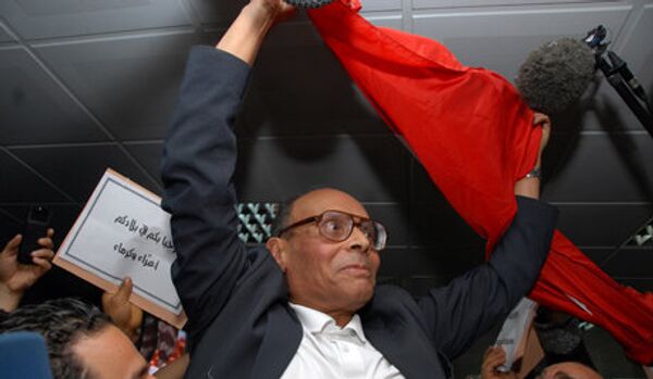 Moncef Marzouki est rentré en Tunisie après des années d'exil à Paris - Sputnik Afrique