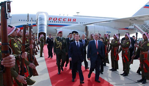 Medvedev satisfait de sa tournée au Proche-Orient - Sputnik Afrique