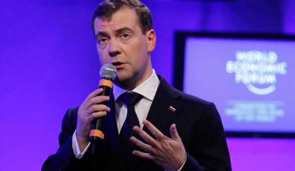 Davos: Medvedev a appelé à s’unir pour combattre le terrorisme - Sputnik Afrique