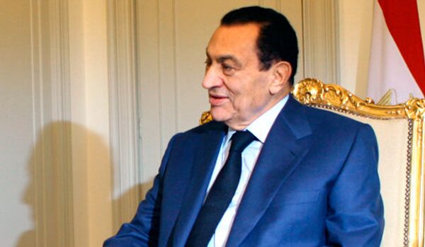 Hosni Moubarak s’est entretenu avec son adjoint et le premier ministre - Sputnik Afrique