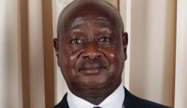 Yoweri Museveni avait été réélu président de l'Ouganda - Sputnik Afrique
