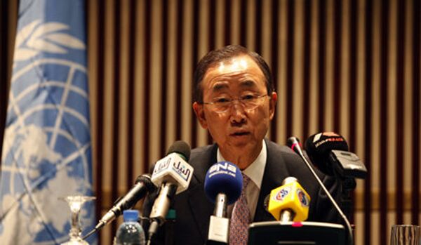Benghazi: Ban Ki-moon appelle Kadhafi à renoncer à l'assaut - Sputnik Afrique