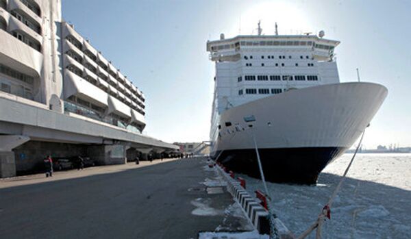 En mer Baltique le ferry Princesse Anastassia a commencé de transporter les passagers - Sputnik Afrique