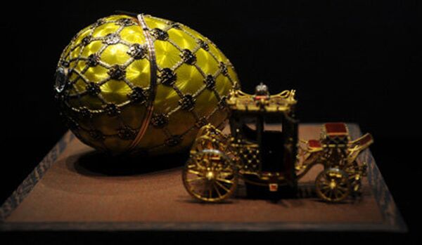 Le pape Benoît 16 a béni l’exposition des chefs d’œuvre signés Fabergé - Sputnik Afrique