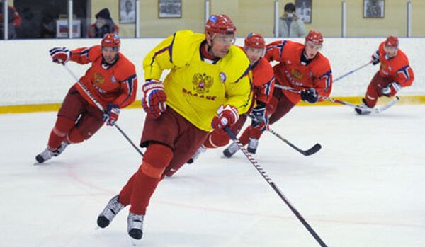 La Russie a gagné le tournoi annuel d'hockey Euro Hockey Tour - Sputnik Afrique