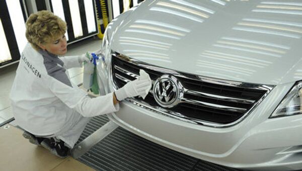 Volkswagen et GAZ ont signé mardi un accord sur l’assemblage - Sputnik Afrique
