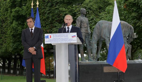 La France commémore les soldats russes qui ont aidé à défendre la France pendant la Première guerre mondiale - Sputnik Afrique