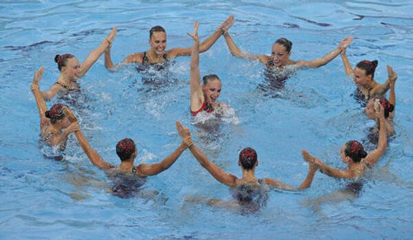 L’équipe russe de nage synchronisée ont remporté la septième médaille d’or - Sputnik Afrique