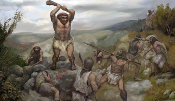 L'homme de Neandertal évincé hors d'Europe par l'Homo sapiens (étude) - Sputnik Afrique