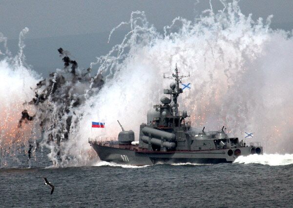 Vedette lance-missiles de la Flotte russe du Pacifique à Vladivostok. - Sputnik Afrique