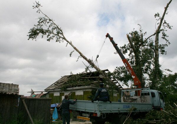 Les autorités de Blagovechtchensk ont imposé l'état d'urgence à la suite de la tornade. - Sputnik Afrique